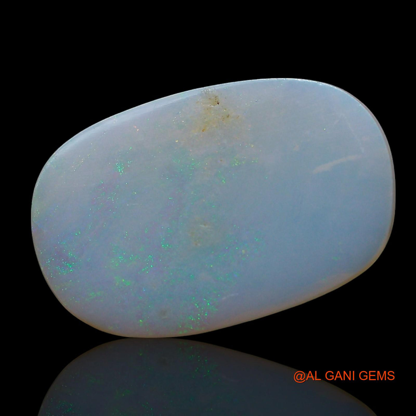 3.00 Cts Natural Australian Fire Opal Loose Gemstone Oval Cabochon 17x11x2 mm AE-726