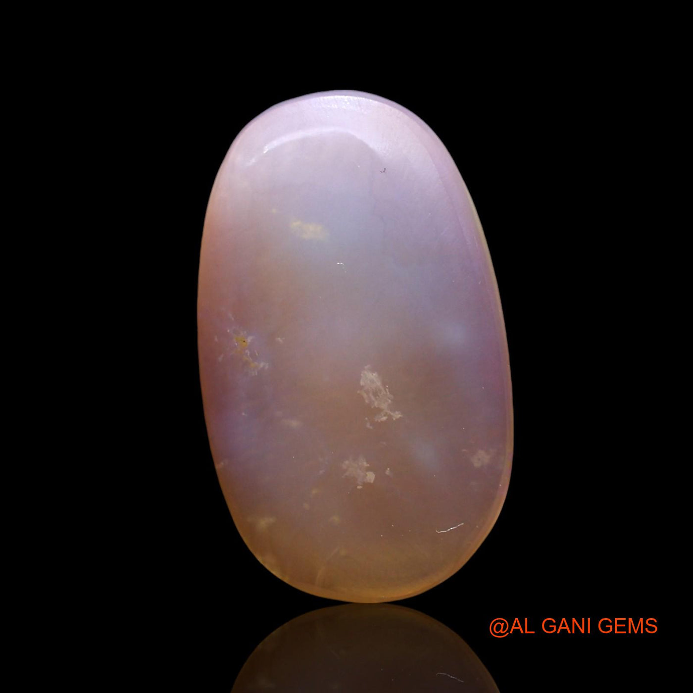 3.00 Cts Unheated Australian Fire Opal Loose Gemstone Oval Cabochon Natural 17x10x2 mm AE-727