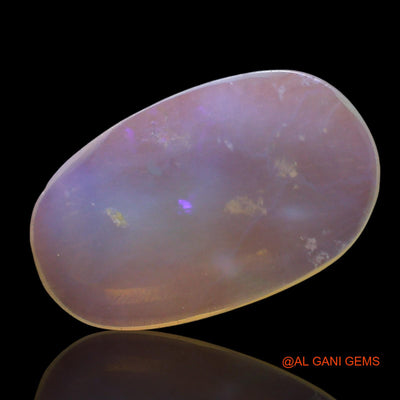 3.00 Cts Unheated Australian Fire Opal Loose Gemstone Oval Cabochon Natural 17x10x2 mm AE-727