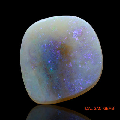 3.00 Cts Natural Australian Fire Opal Fancy Cabochon Loose Gemstone For Jewelry 14x14x2 mm AE-728