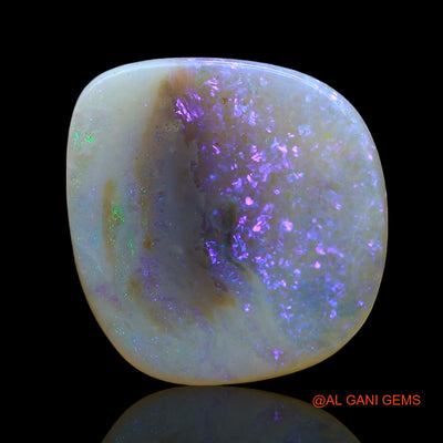 3.00 Cts Natural Australian Fire Opal Fancy Cabochon Loose Gemstone For Jewelry 14x14x2 mm AE-728