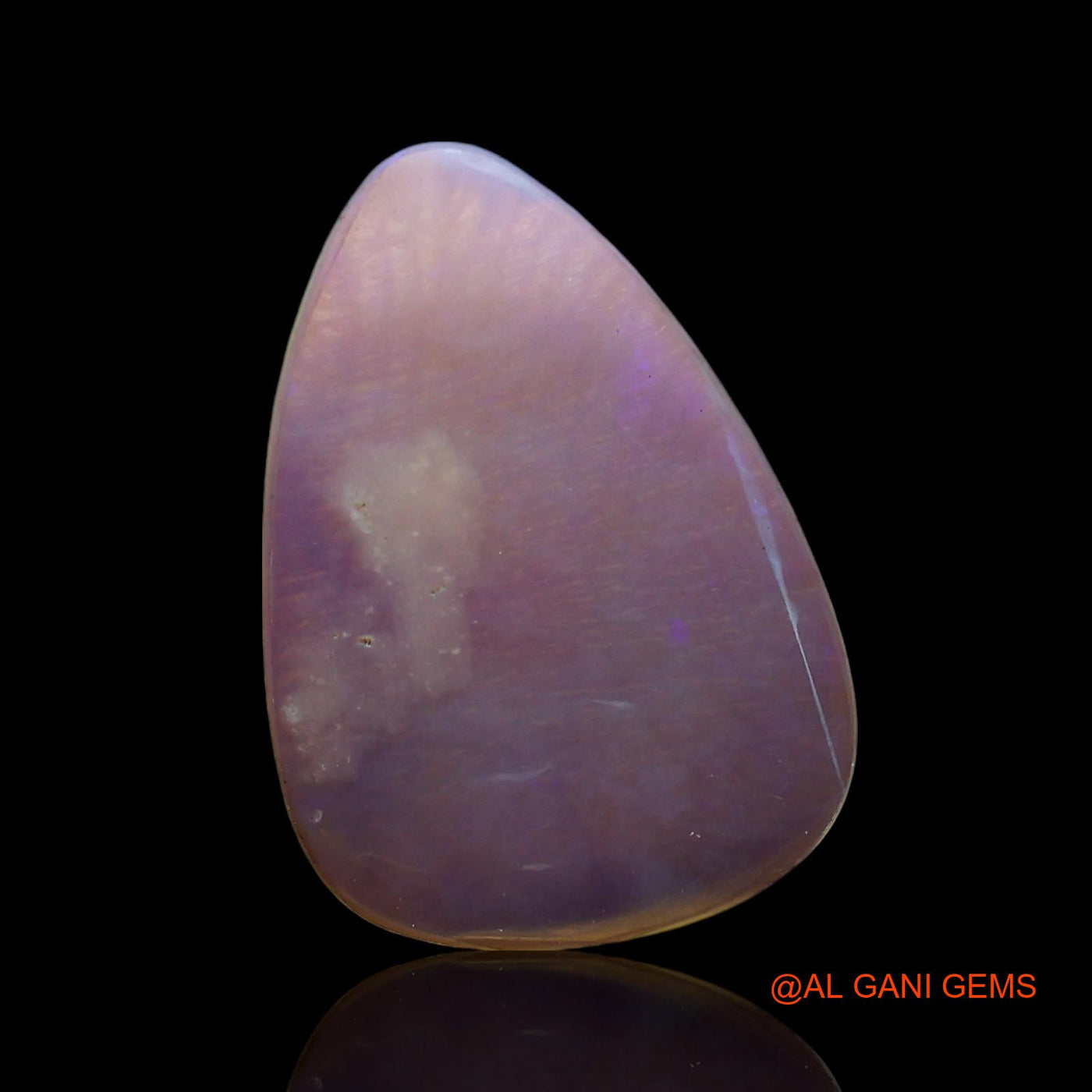2.00 Cts Natural Australian Fire Opal Loose Gemstone Fancy Cabochon 17x12x1 mm AE-729