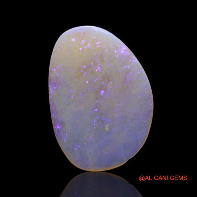 Natural Fire Opal Gemstone 3.00 Cts Loose Fancy Cabochon From Australia 16x11x2 mm AE-730
