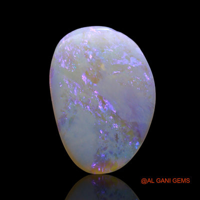 Natural Fire Opal Gemstone 3.00 Cts Loose Fancy Cabochon From Australia 16x11x2 mm AE-730