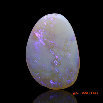 Natural Fire Opal Gemstone 3.00 Cts Loose Fancy Cabochon From Australia 16x11x2 mm AE-730
