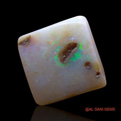 Natural Untreated Fire Opal Loose Gemstone Square Cabochon From Australia 5.00 Cts 13x13x3 mm AE-733