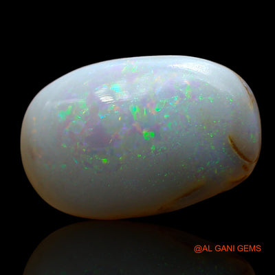 6.00 Cts Natural Australian Fire Opal Loose Gemstone Oval Cabochon 16x10x5 mm AE-734