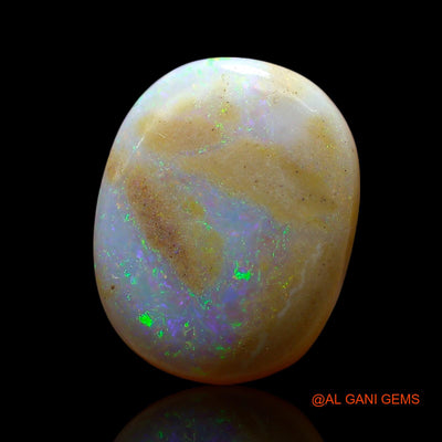 5.00 Cts Natural Australian Fire Opal Loose Gemstone Oval Cabochon 15x12x4 mm AE-735