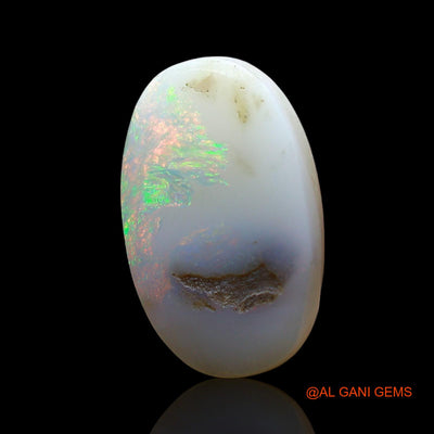 6.00 Cts Natural Australian Fire Opal Oval Cabochon Loose Gemstone For Jewelry 16x10x6 mm AE-736
