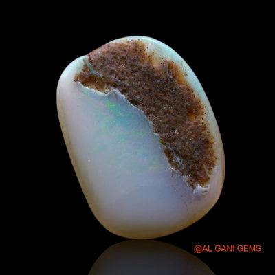 Natural Fire Opal Gemstone 6.00 Cts Loose Oval Cabochon From Australia 15x11x5 mm AE-739