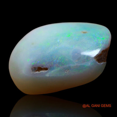 Natural Fire Opal Gemstone 6.00 Cts Loose Oval Cabochon From Australia 15x11x5 mm AE-739