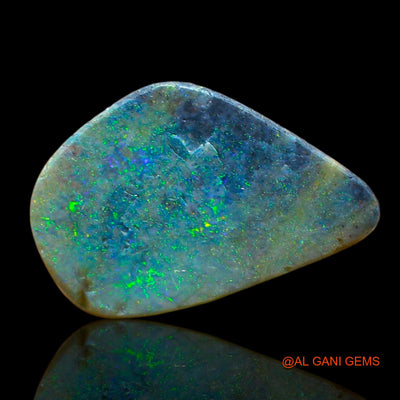 6.00 Cts Natural Australian Fire Opal Loose Gemstone Fancy Cabochon 17x12x4 mm AE-73