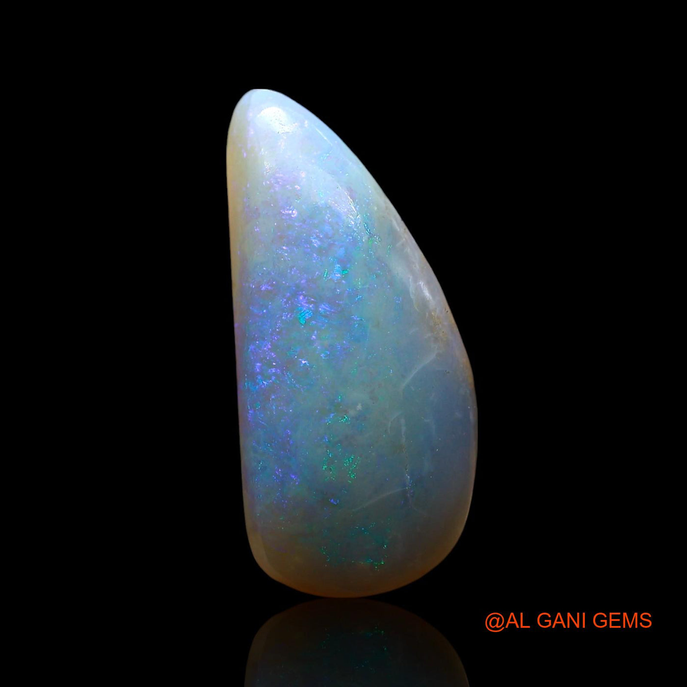 5.00 Cts Unheated Australian Fire Opal Loose Gemstone Fancy Cabochon Natural 18x8x5 mm AE-741
