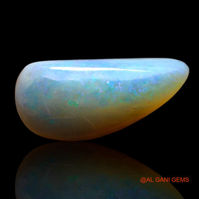 5.00 Cts Unheated Australian Fire Opal Loose Gemstone Fancy Cabochon Natural 18x8x5 mm AE-741