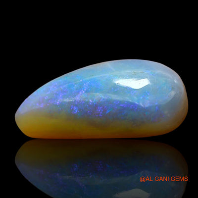 5.00 Cts Unheated Australian Fire Opal Loose Gemstone Fancy Cabochon Natural 18x8x5 mm AE-741