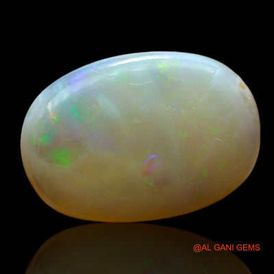 6.00 Cts Natural Australian Fire Opal Loose Gemstone Oval Cabochon 16x11x5 mm AE-743