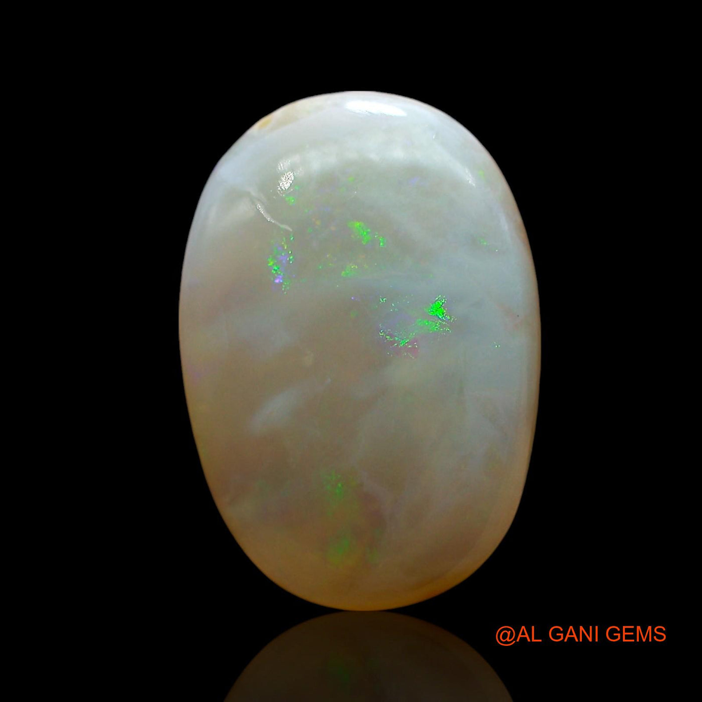 6.00 Cts Natural Australian Fire Opal Loose Gemstone Oval Cabochon 16x11x5 mm AE-743