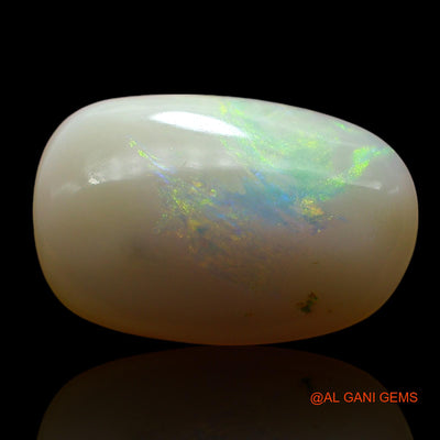 5.00 Cts Unheated Australian Fire Opal Loose Gemstone Oval Cabochon Natural 16x10x4 mm AE-744