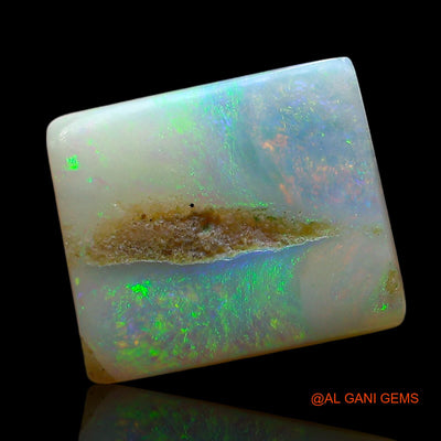 5.00 Cts Natural Australian Fire Opal Square Cabochon Loose Gemstone For Jewelry 13x11x3 mm AE-745