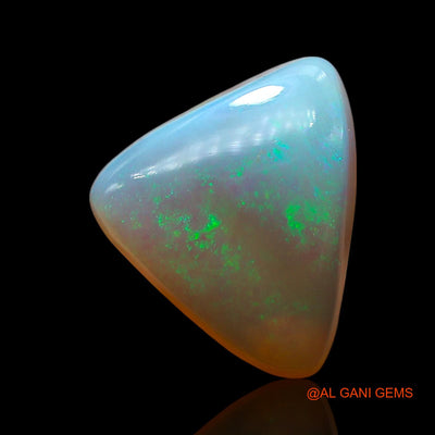 5.00 Cts Natural Australian Fire Opal Loose Gemstone Trillion Cabochon 15x12x6 mm AE-747