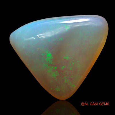 5.00 Cts Natural Australian Fire Opal Loose Gemstone Trillion Cabochon 15x12x6 mm AE-747
