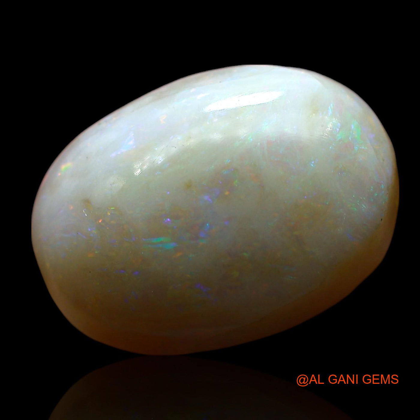 6.00 Cts Natural Australian Fire Opal Oval Cabochon Loose Gemstone For Jewelry 15x11x5 mm AE-749