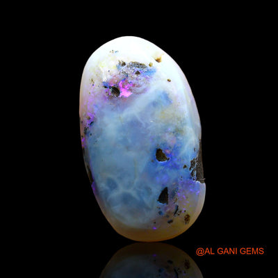 5.00 Cts Natural Australian Fire Opal Loose Gemstone Fancy Cabochon 17x9x5 mm AE-74
