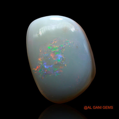 8.00 Cts Natural Australian Fire Opal Loose Gemstone Oval Cabochon 15x10x6 mm AE-750