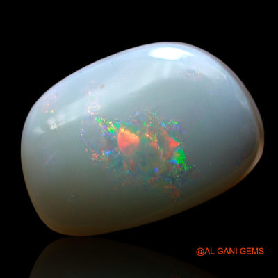 8.00 Cts Natural Australian Fire Opal Loose Gemstone Oval Cabochon 15x10x6 mm AE-750