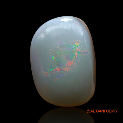 8.00 Cts Natural Australian Fire Opal Loose Gemstone Oval Cabochon 15x10x6 mm AE-750
