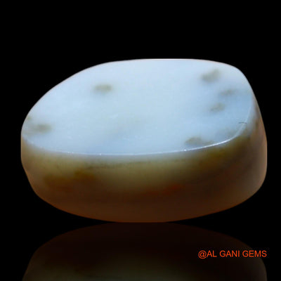 8.00 Cts Natural Australian Fire Opal Loose Gemstone Oval Cabochon 15x10x6 mm AE-750