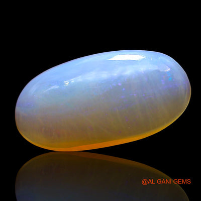 5.00 Cts Natural Australian Fire Opal Loose Gemstone Oval Cabochon 18x9x4 mm AE-753