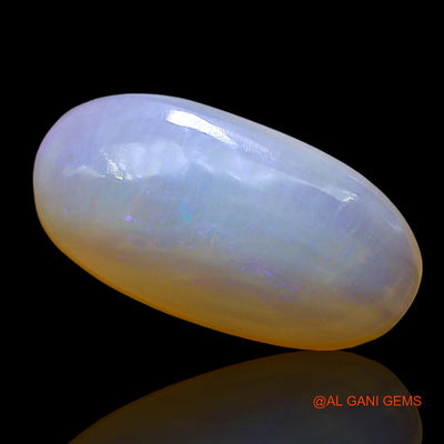 5.00 Cts Natural Australian Fire Opal Loose Gemstone Oval Cabochon 18x9x4 mm AE-753
