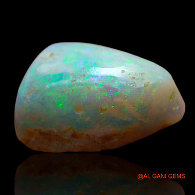 Natural Untreated Fire Opal Loose Gemstone Fancy Cabochon From Australia 7.00 Cts 14x12x7 mm AE-754