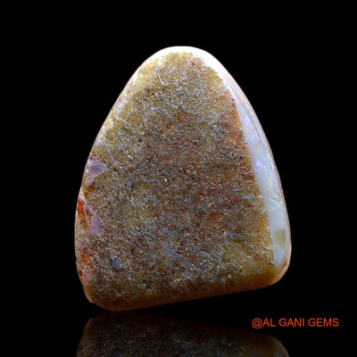 Natural Untreated Fire Opal Loose Gemstone Fancy Cabochon From Australia 7.00 Cts 14x12x7 mm AE-754