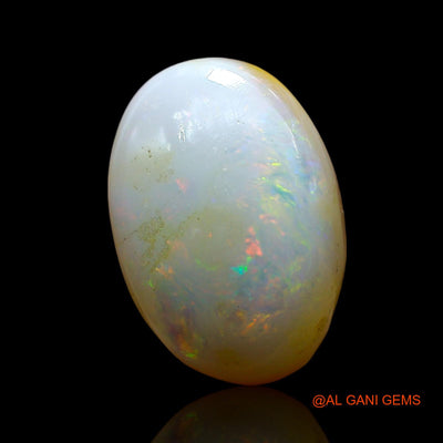 7.00 Cts Natural Australian Fire Opal Loose Gemstone Oval Cabochon 15x10x6 mm AE-755