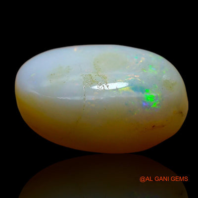 7.00 Cts Natural Australian Fire Opal Loose Gemstone Oval Cabochon 15x10x6 mm AE-755