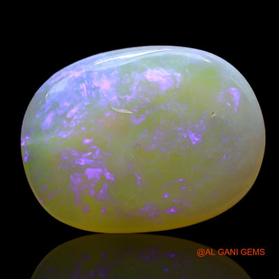 Natural Fire Opal Gemstone 5.00 Cts Loose Oval Cabochon From Australia 15x11x3 mm AE-757