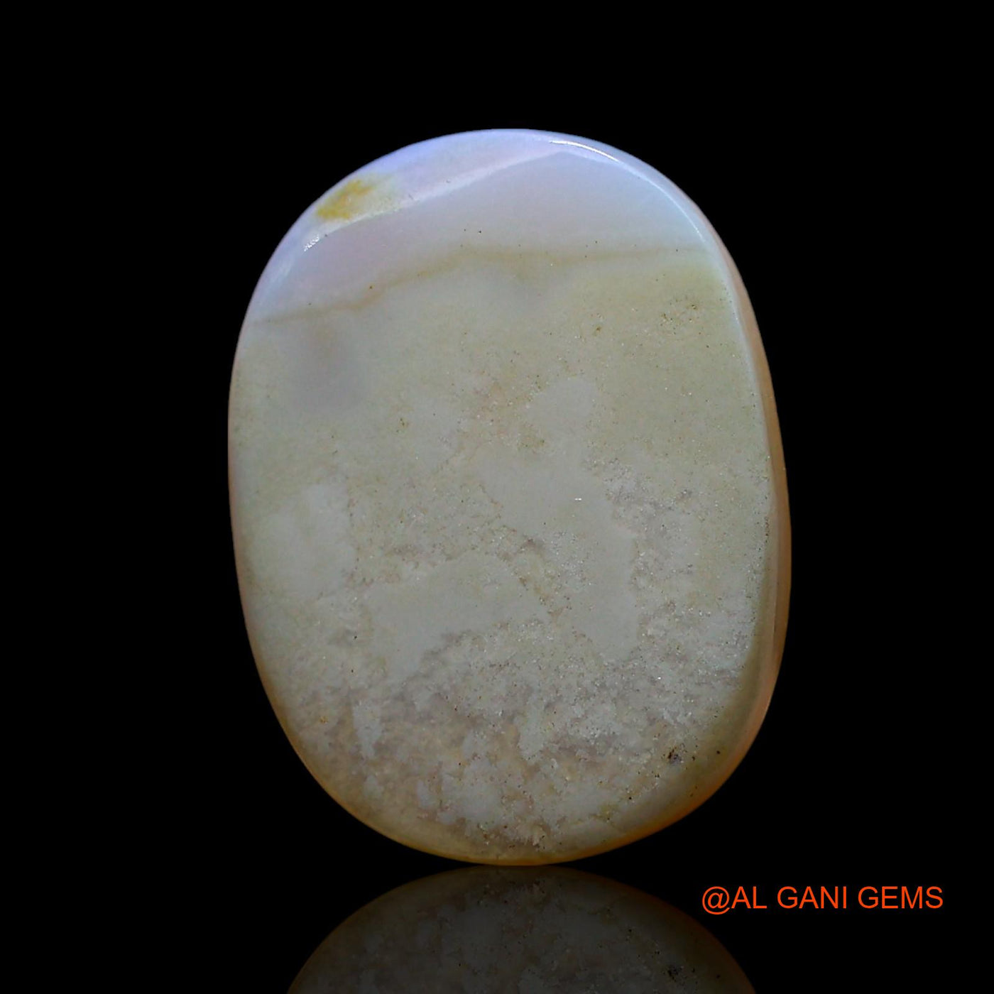Natural Fire Opal Gemstone 5.00 Cts Loose Oval Cabochon From Australia 15x11x3 mm AE-757