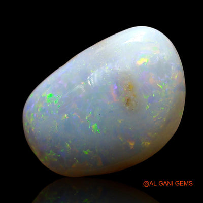 Natural Fire Opal Gemstone 5.00 Cts Loose Oval Cabochon From Australia 15x11x5 mm AE-759