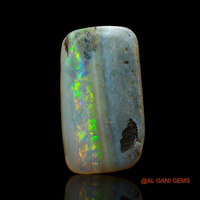 3.00 Cts Unheated Australian Fire Opal Loose Gemstone Square Cabochon Natural 16x9x3 mm AE-75