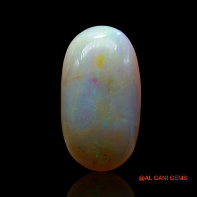 5.00 Cts Unheated Australian Fire Opal Loose Gemstone Oval Cabochon Natural 17x9x5 mm AE-762