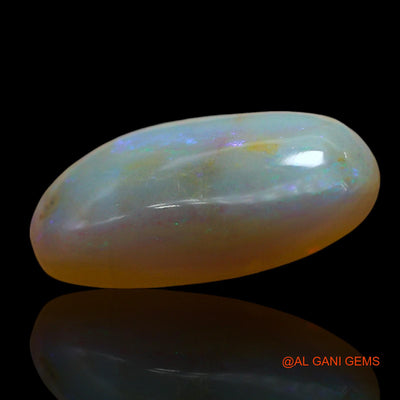 5.00 Cts Unheated Australian Fire Opal Loose Gemstone Oval Cabochon Natural 17x9x5 mm AE-762