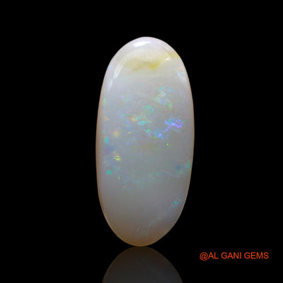 Natural Untreated Fire Opal Loose Gemstone Oval Cabochon From Australia 3.00 Cts 18x8x3 mm AE-763