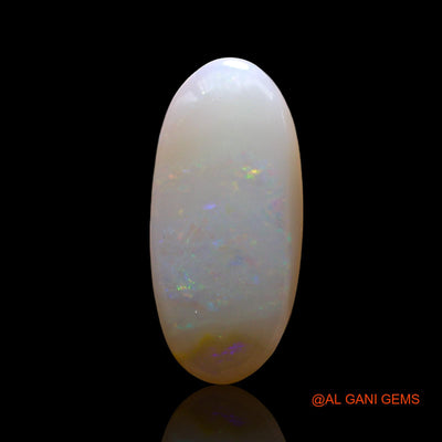 Natural Untreated Fire Opal Loose Gemstone Oval Cabochon From Australia 3.00 Cts 18x8x3 mm AE-763