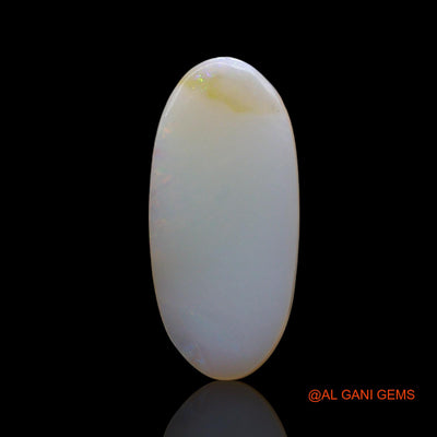 Natural Untreated Fire Opal Loose Gemstone Oval Cabochon From Australia 3.00 Cts 18x8x3 mm AE-763