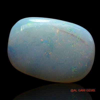 Natural Fire Opal Gemstone 5.00 Cts Loose Oval Cabochon From Australia 15x11x4 mm AE-765