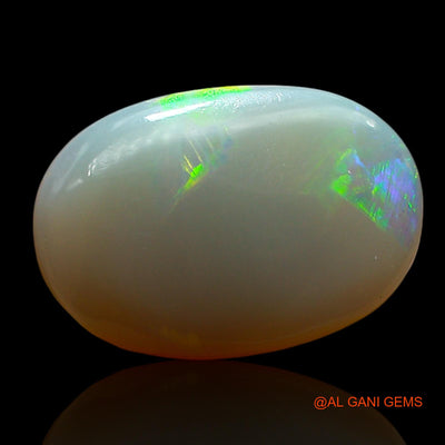 Natural Untreated Fire Opal Loose Gemstone Oval Cabochon From Australia 5.00 Cts 15x10x5 mm AE-766