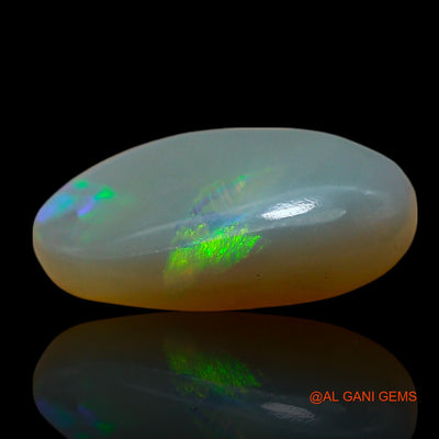 Natural Untreated Fire Opal Loose Gemstone Oval Cabochon From Australia 5.00 Cts 15x10x5 mm AE-766