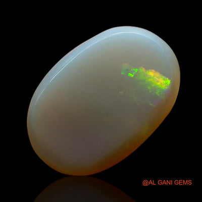 Natural Untreated Fire Opal Loose Gemstone Oval Cabochon From Australia 5.00 Cts 15x10x5 mm AE-766
